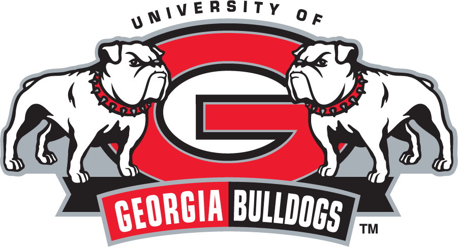 Georgia Bulldogs 1996-2000 Secondary Logo v5 diy DTF decal sticker